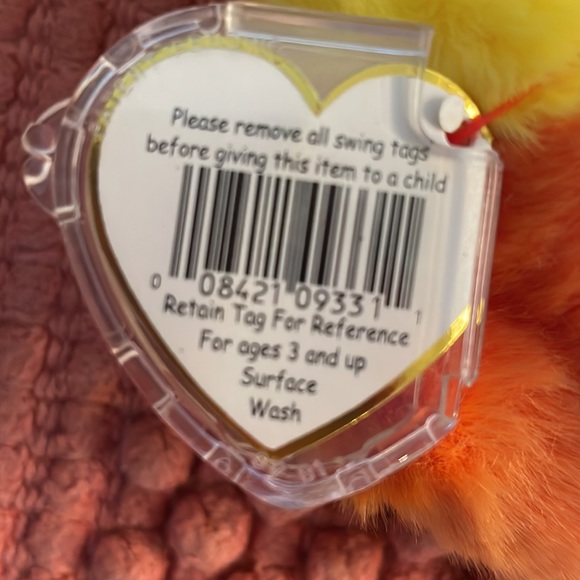 Inch ty beanie baby I’m excited condition tag protected - Picture 3 of 5